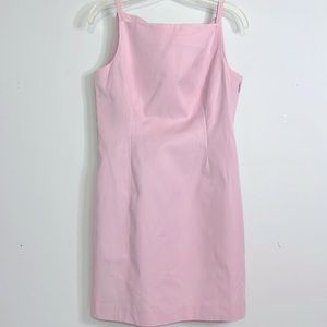 Brooks Brothers Pink Cotton Sheath Dress